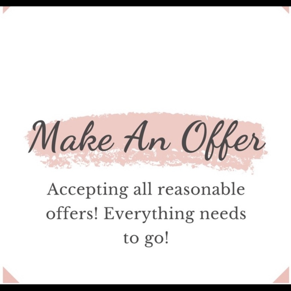 Let’s make a deal 🤝.  It all needs to go.
